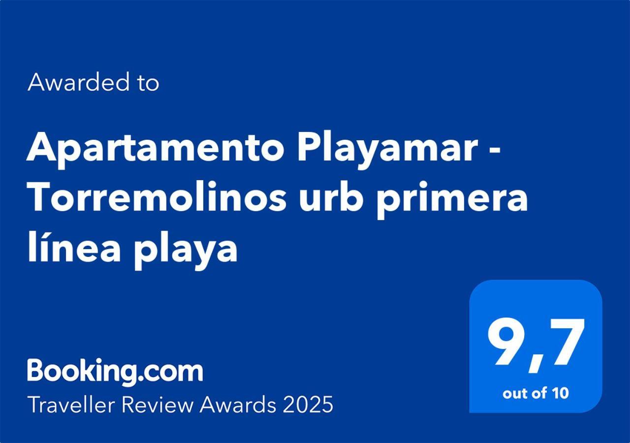 Apartamento Playamar - Torremolinos Primera Linea Playa Exterior foto